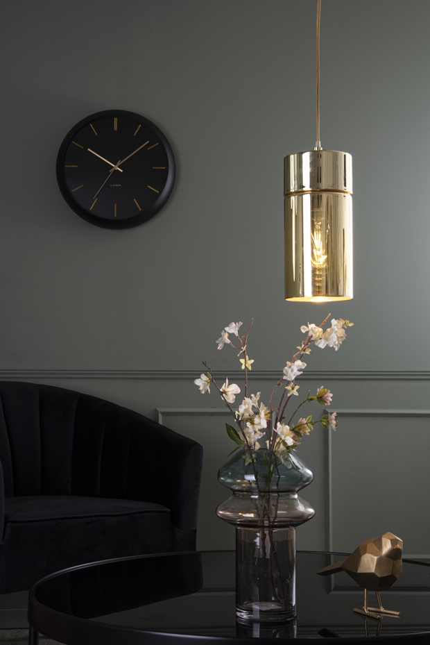 Wall clock Globe black, Design Armando Breeveld