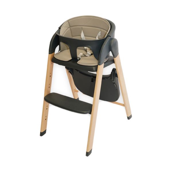 Bo Jungle Grow With Me High Chair - Shady Grey