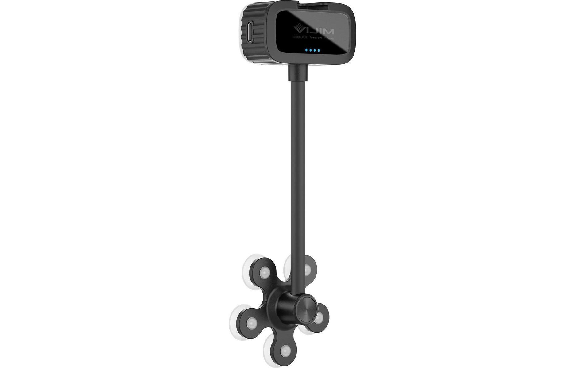 Videoleuchte CL12Beleuchtung für Videoanrufe mit Saugnapf