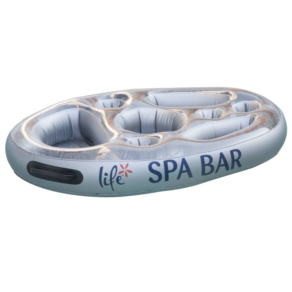 Boia de piscina divertida para o verão com 4 porta-copos