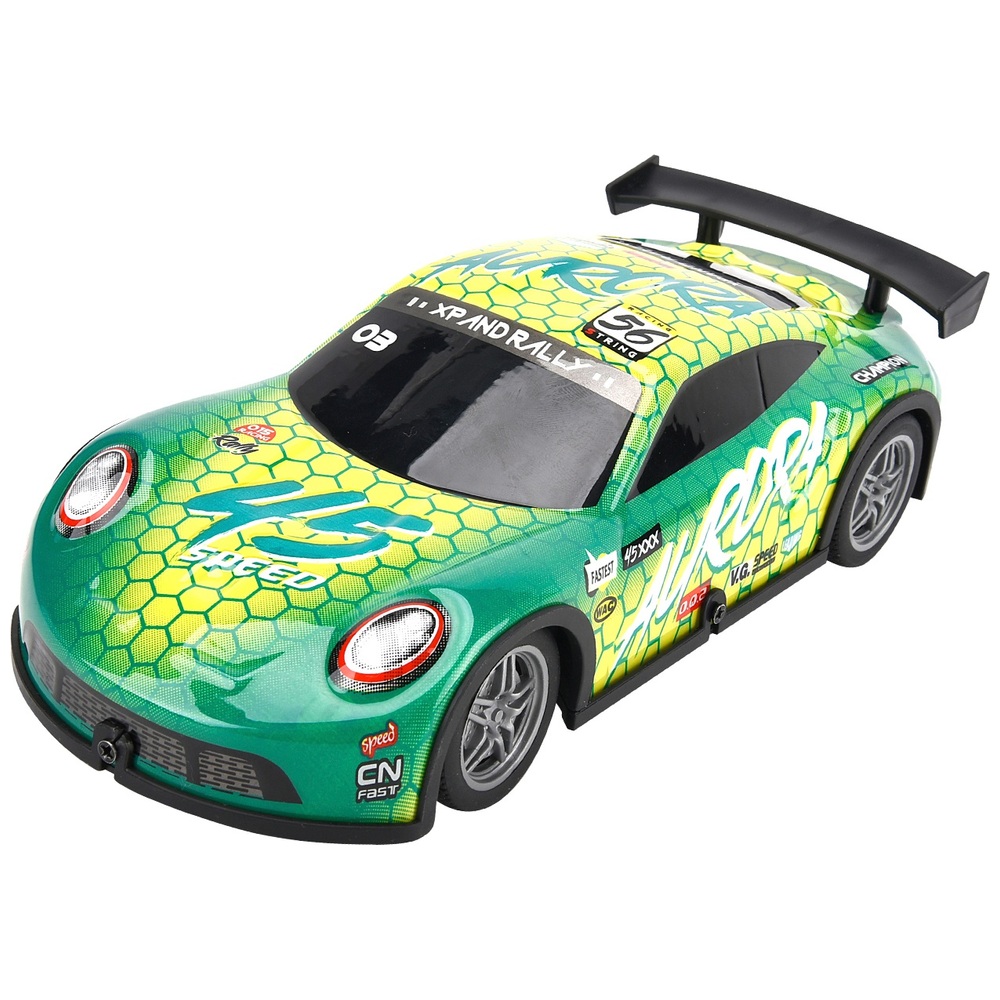 1:22 Mini-Rennwagen mit LED-Fernsteuerung, 2,4 GHz