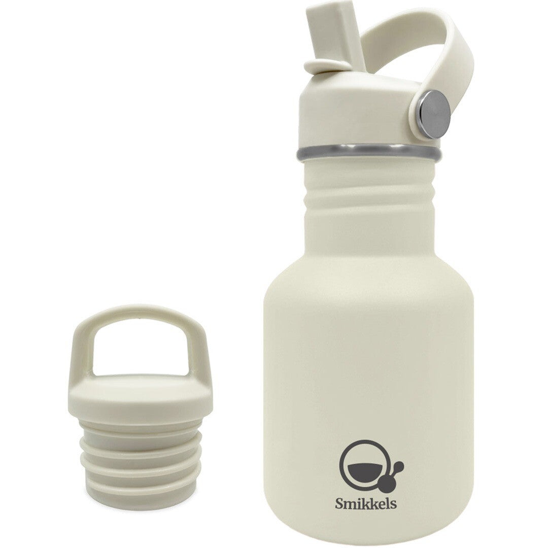 Smikkels rvs drinkfles crème - 350 ml