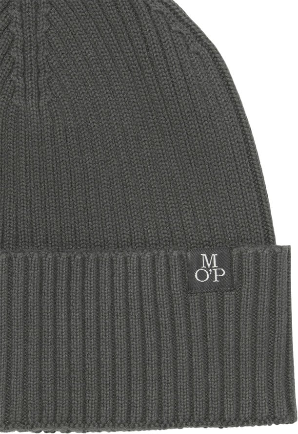 Marc O’Polo Hat, knitted, solid Gray pin