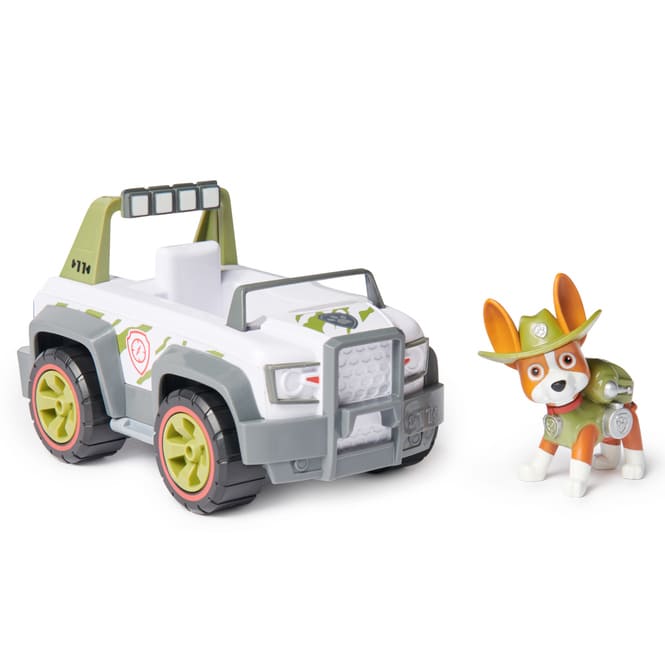 Paw Patrol - Basis Fahrzeug mit Welpenfigur - 1 Stück