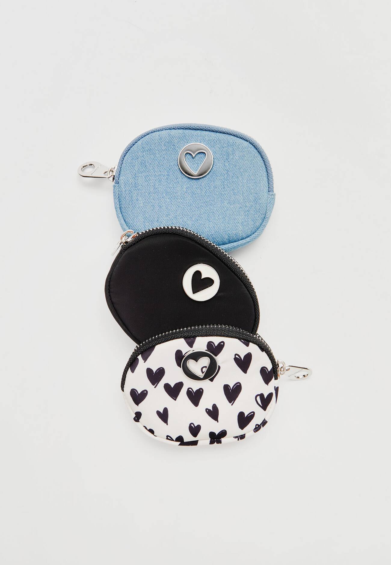 Bolsa oval de brim
