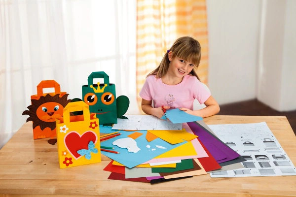 Papiertüten-Bastelset, 21-teilig