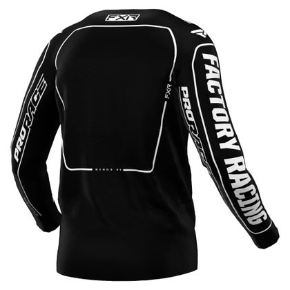 Maillot cross FXR CLUTCH 24 2024 - Noir / Blanc