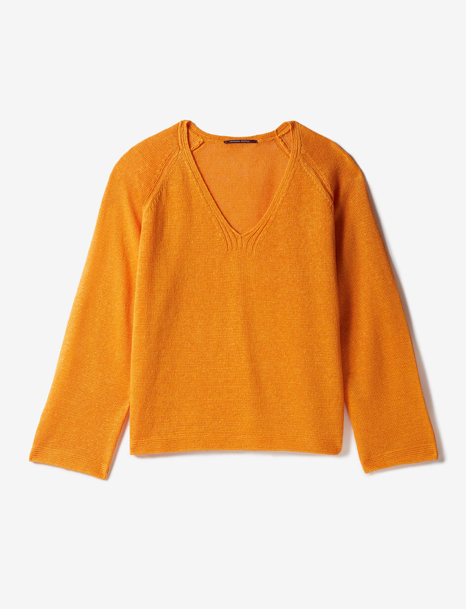Pull - jaune soleil