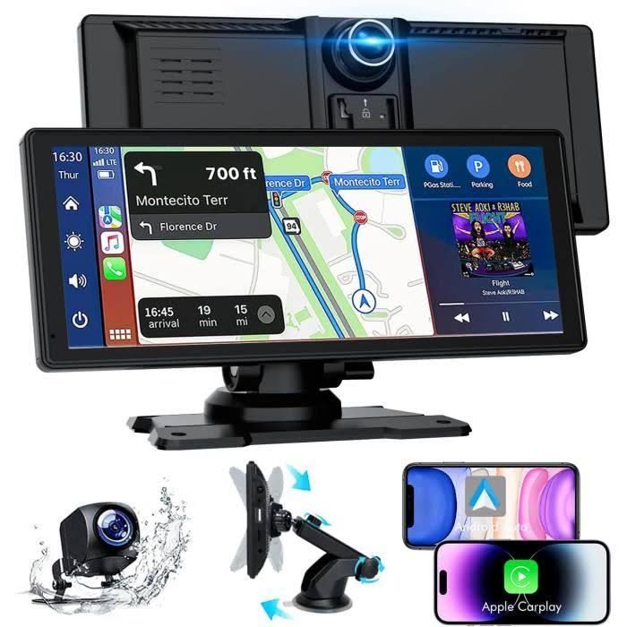 Bytelink 8.88 Autoradio Carplay pour Apple Android avec Hd 1080P Camera de Recul Caméra Frontale,Navigation Gps,Bluetooth 5.2