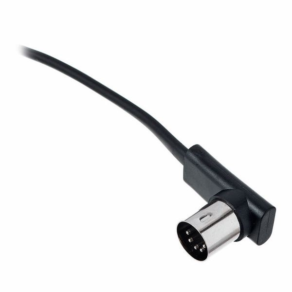 Rockboard Flat MIDI Cable 30cm Black