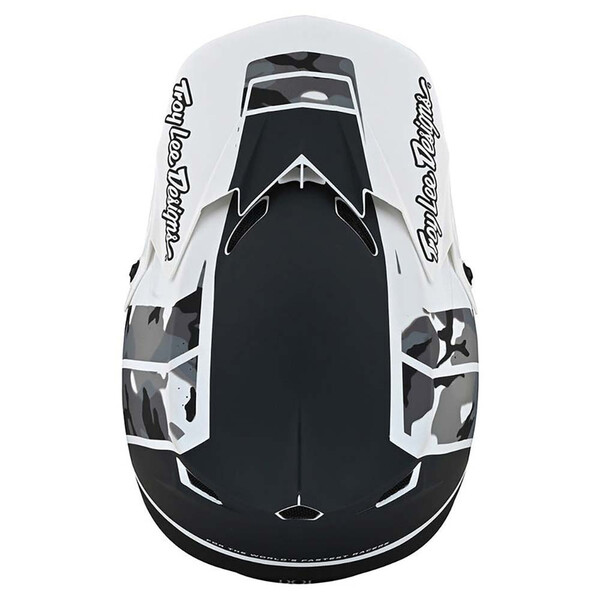 Troy Lee Designs - Casque enfant GP Nova Camo Youth Camouflage Gris / Noir / Blanc