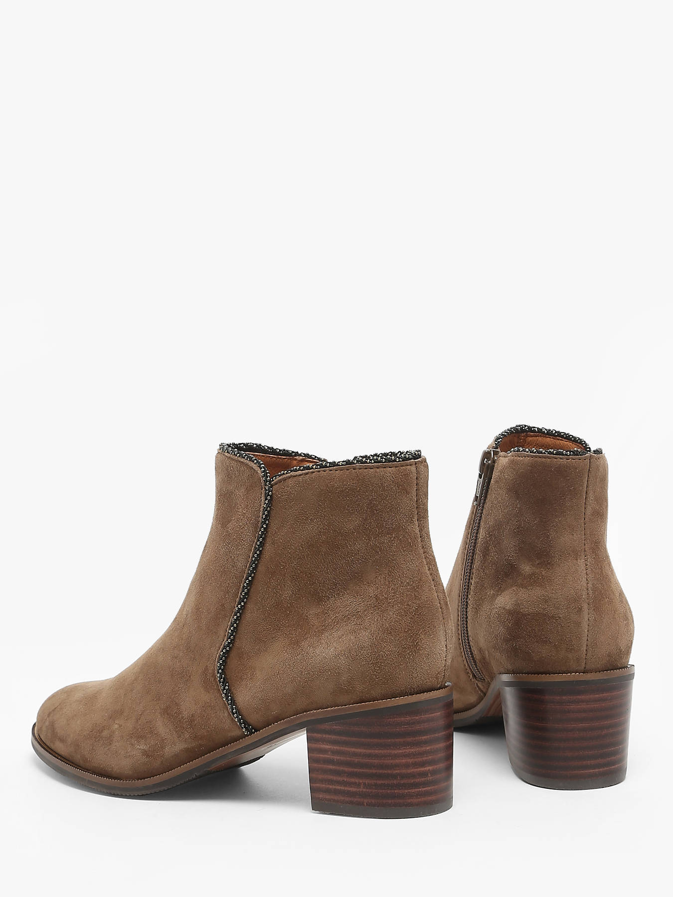 Bottines  talon Tiglon en cuir MAM'ZELLE