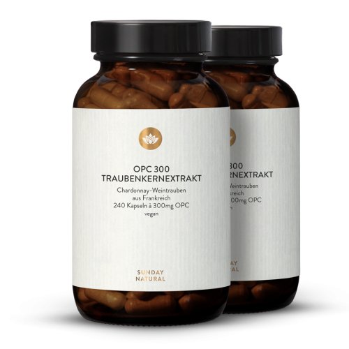 Sunday Natural Products OPC300Traubenkernextrakt