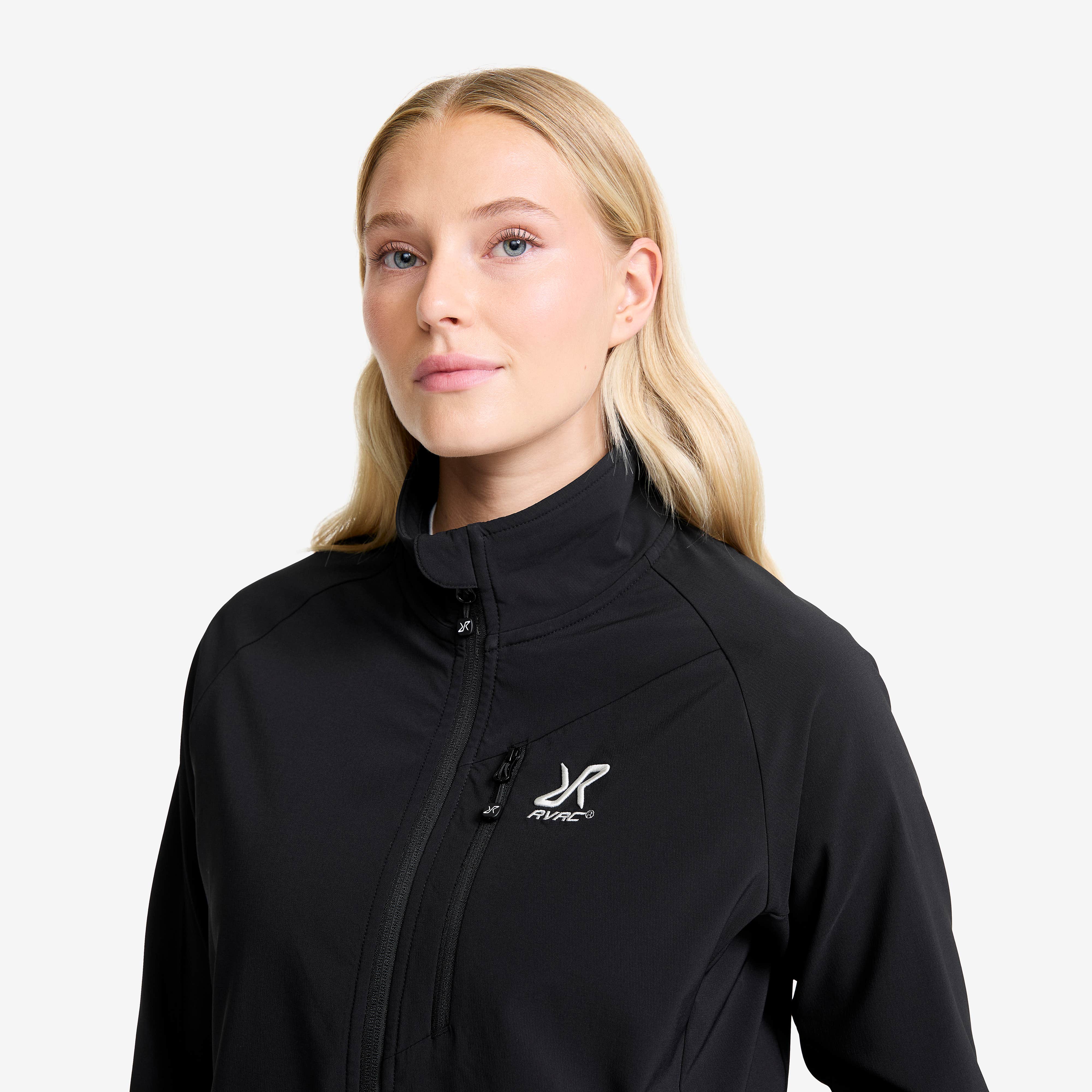 Exciter Light Softshell Jacket Dame Black