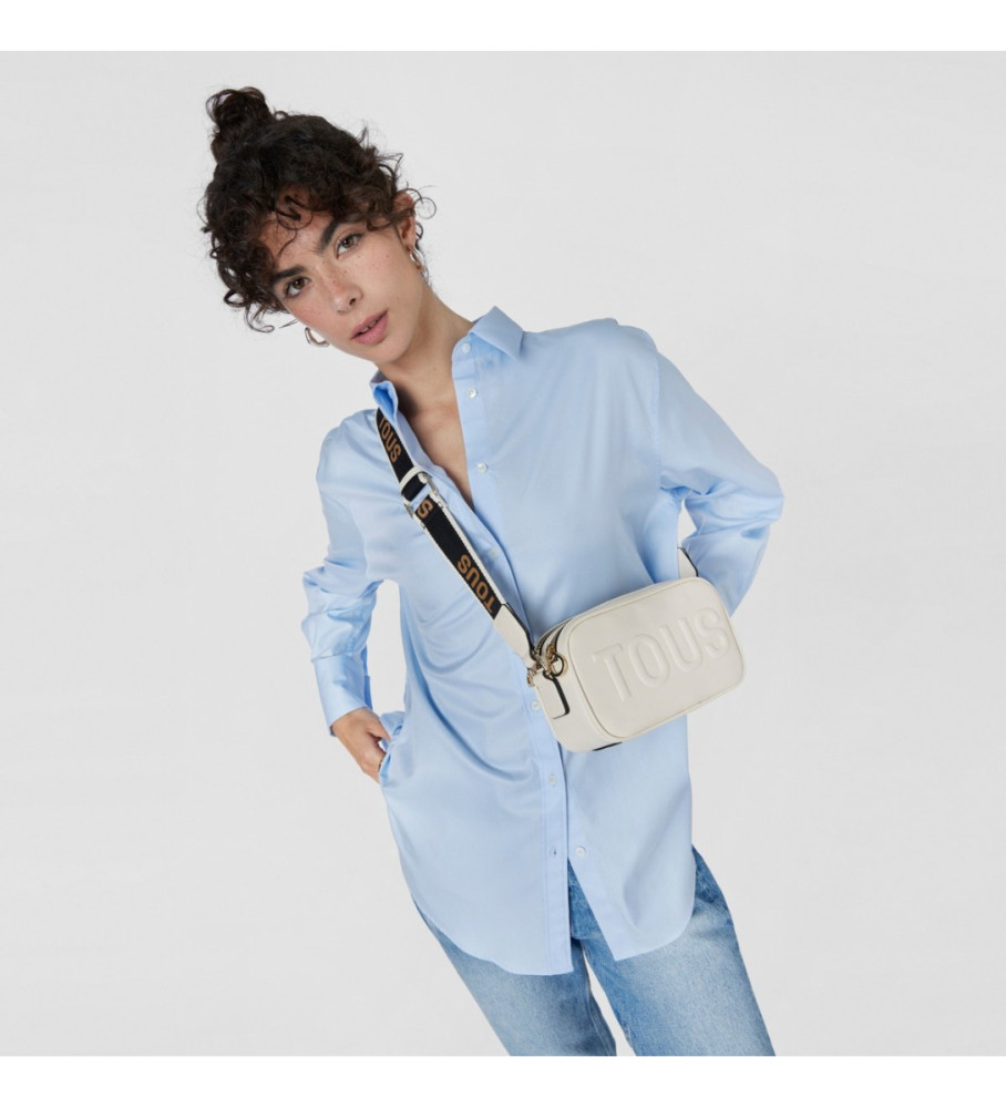Bolsa Tous Reporter Crossbody Bege
