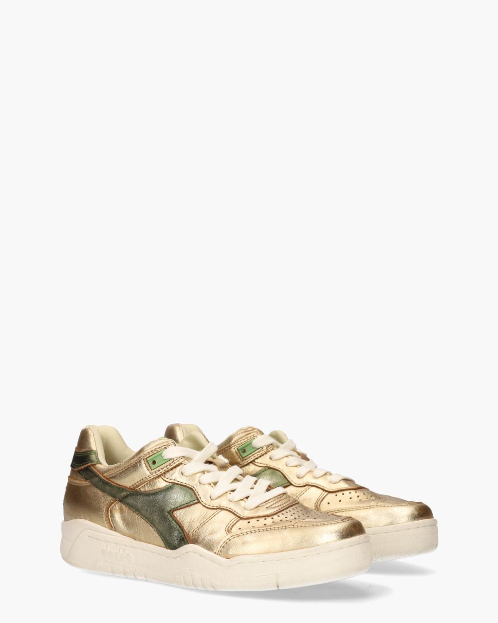 Diadora Heritage B.560 Metallic Goud Damessneakers