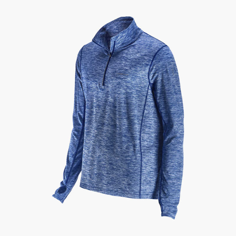 Treningstrøye ½ zip, herre, M