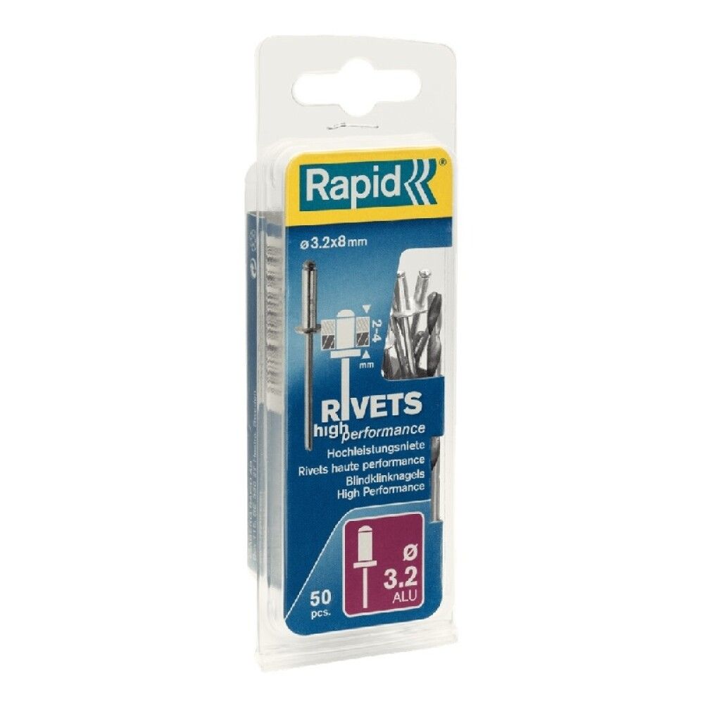 POPNAGLE RAPID HØYEFFEKTIVE 50STK