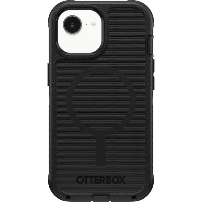 OtterBox Defender Series pour MagSafe pour Apple iPhone 17e/16e/15/14/13, noir