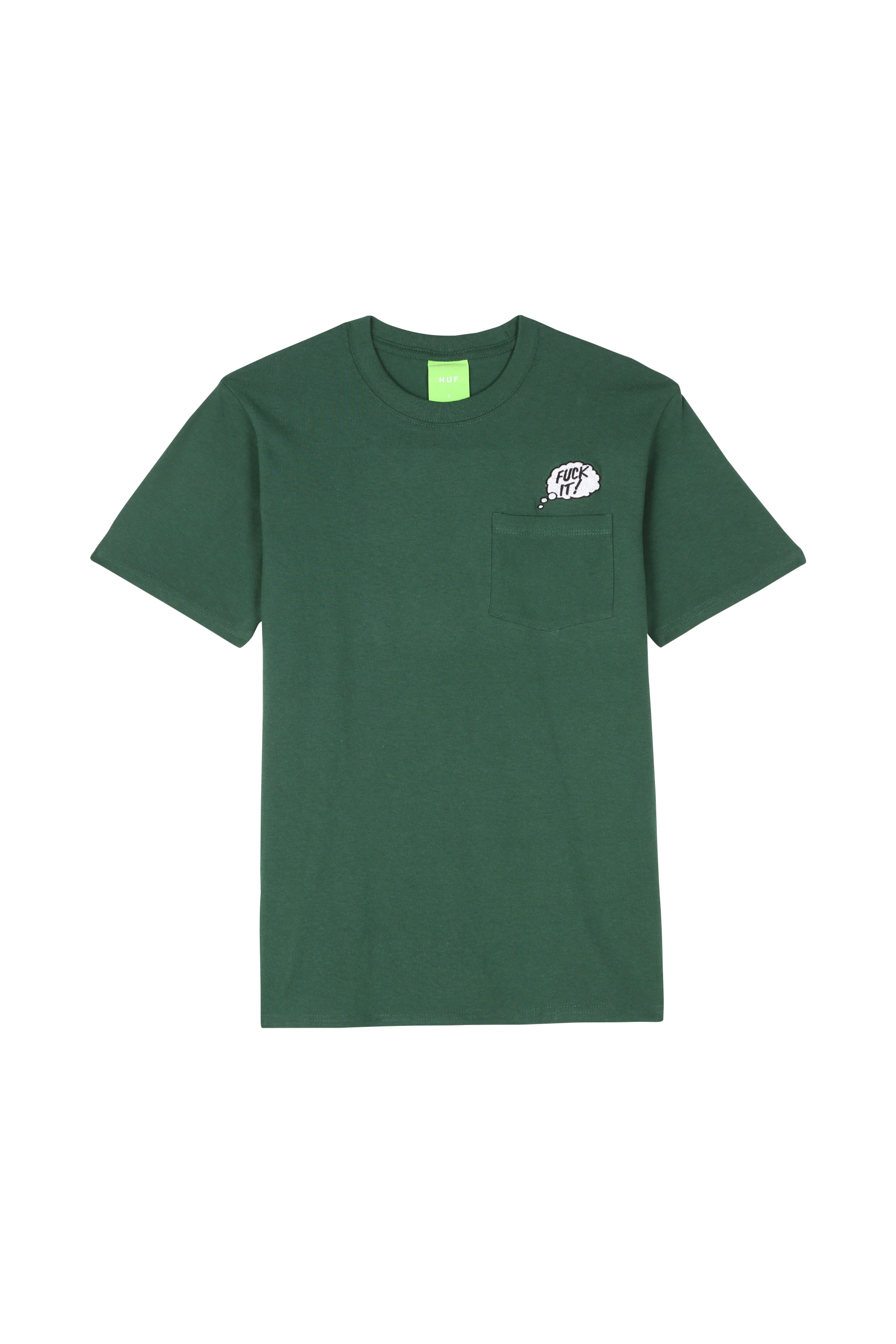 HUF T-SHIRT IN THE POCKET Vert