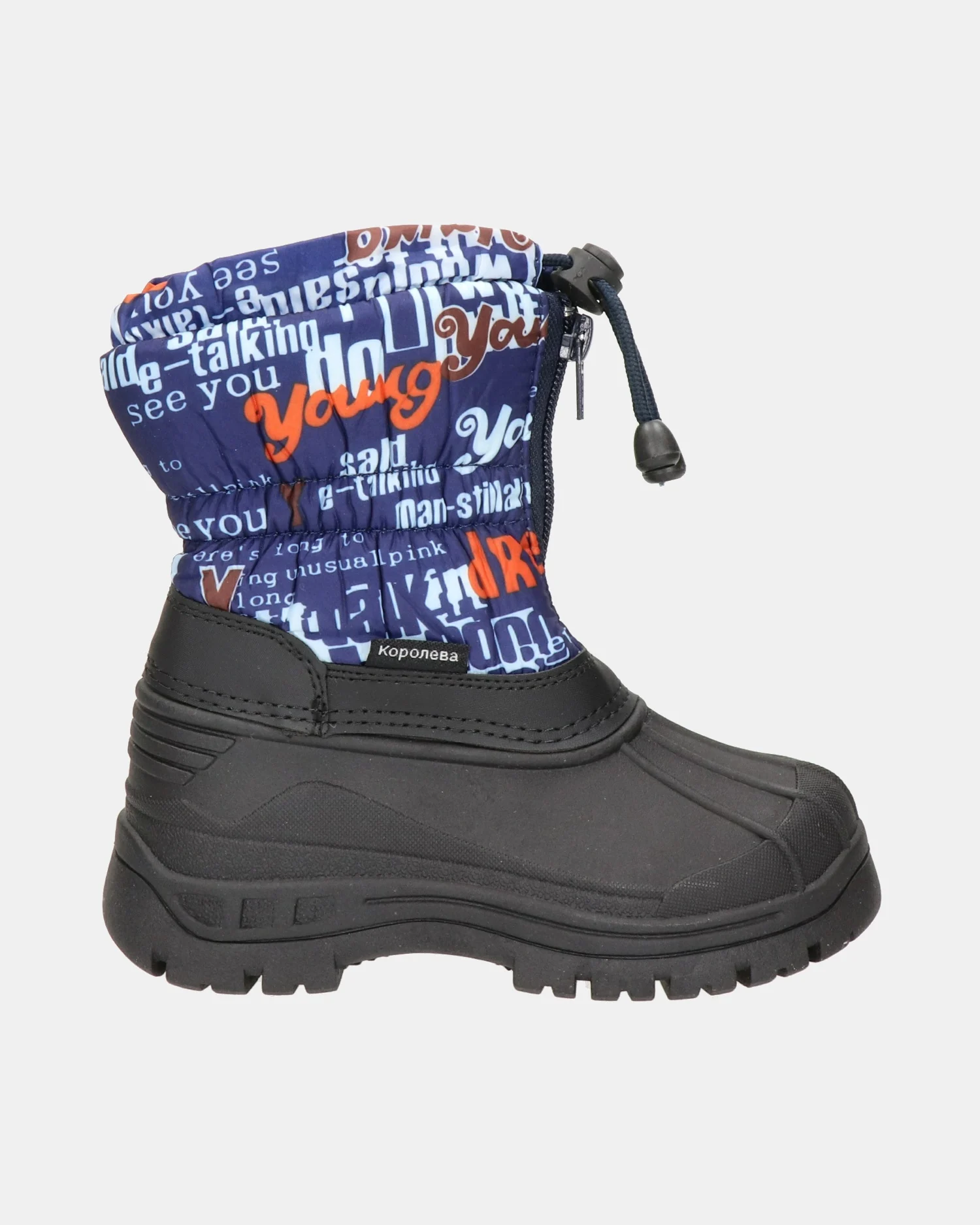 Snow Fun Snowboots  - zwart
