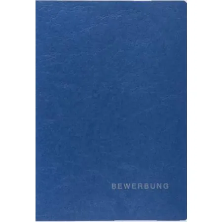 BRUNNEN Bewerbungsmappe, blau, 3-teilig