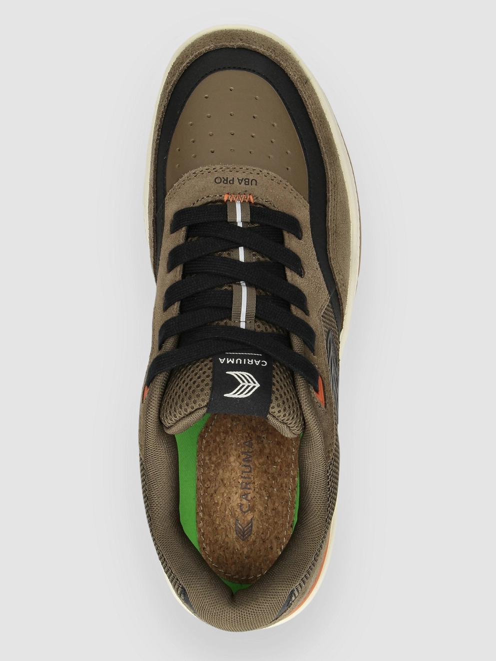 Cariuma Uba Pro Skate Shoes dark khaki/black