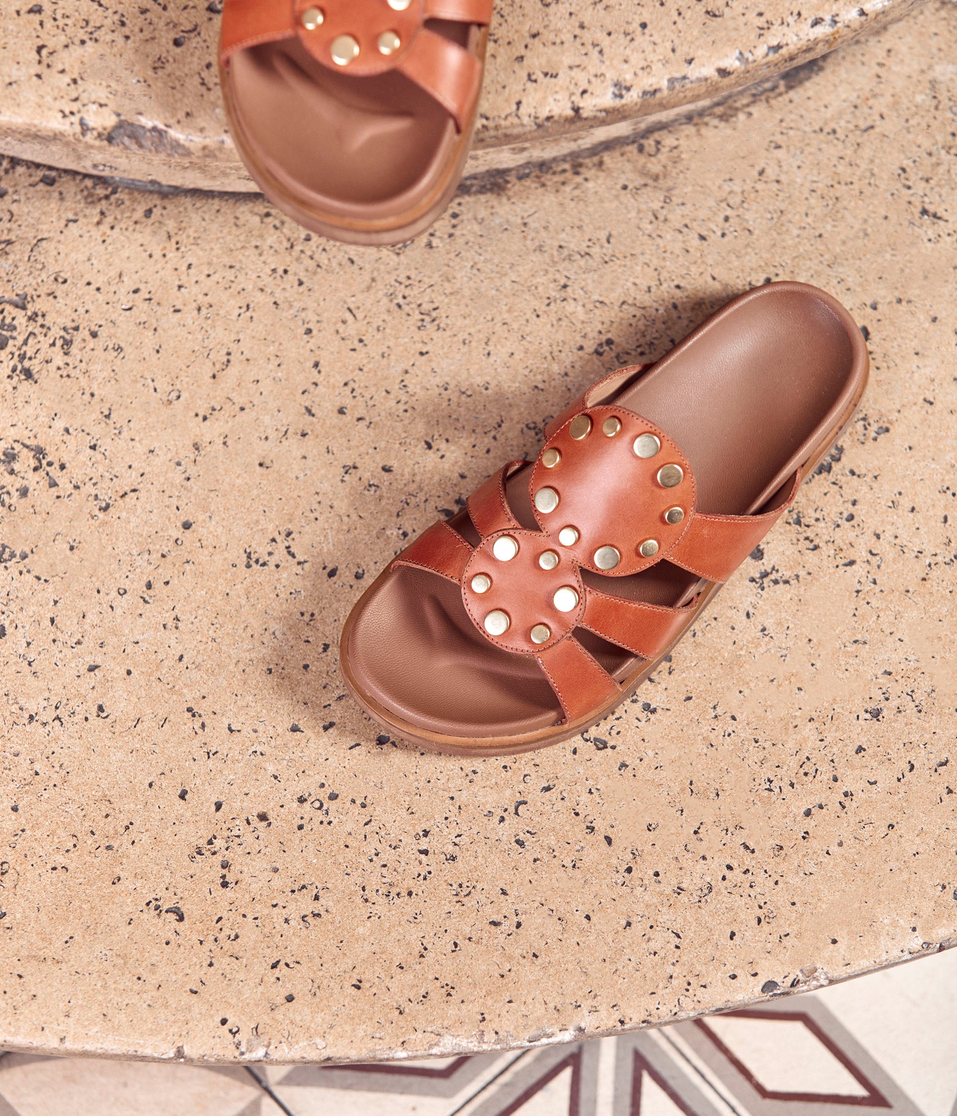Mules terracota Ana