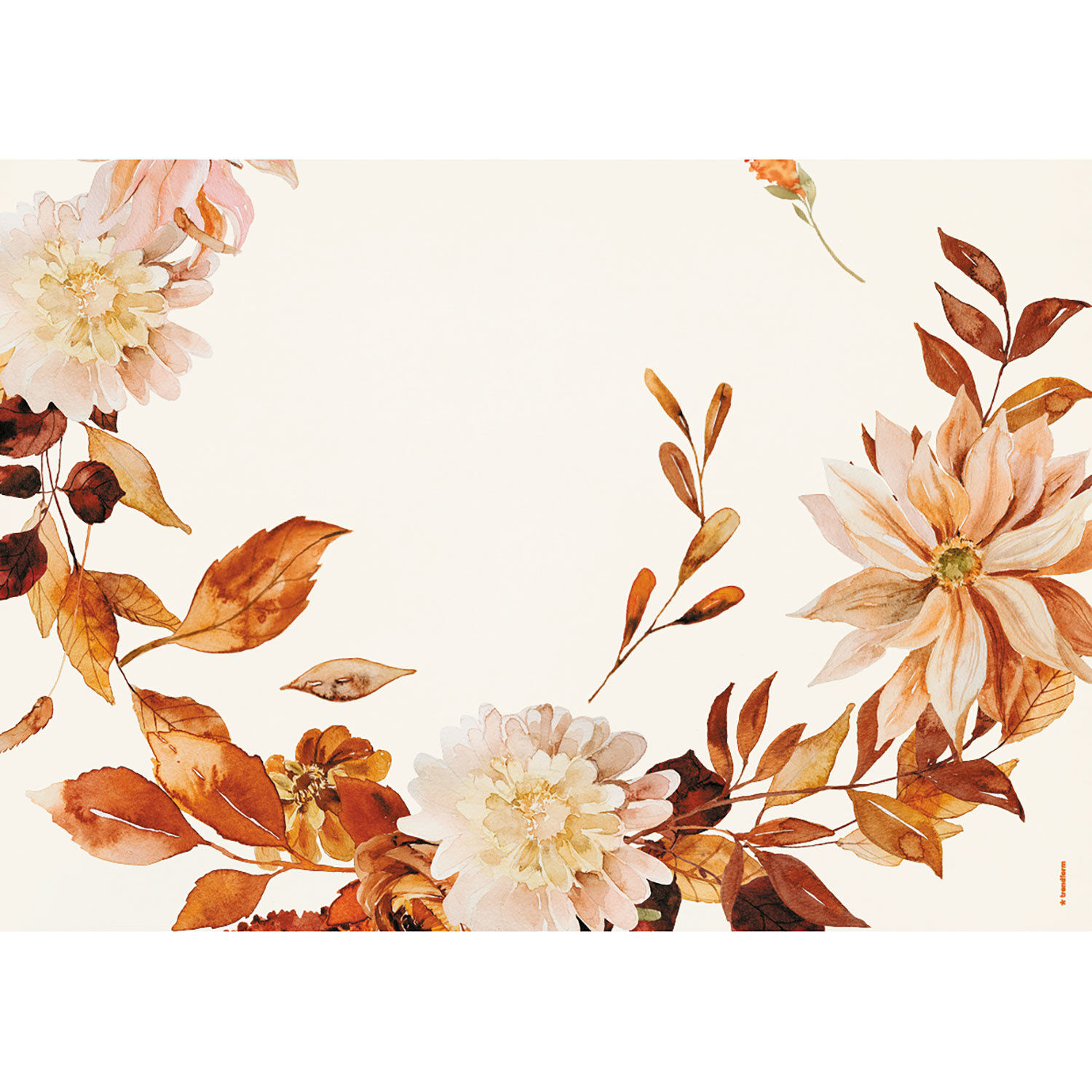 Papiertischset autumn Leaves