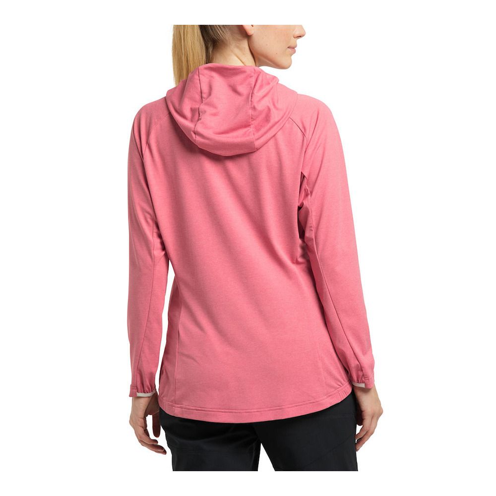 Haglöfs MIRRE MID - Polaire Femme tulip pink/tarn blue