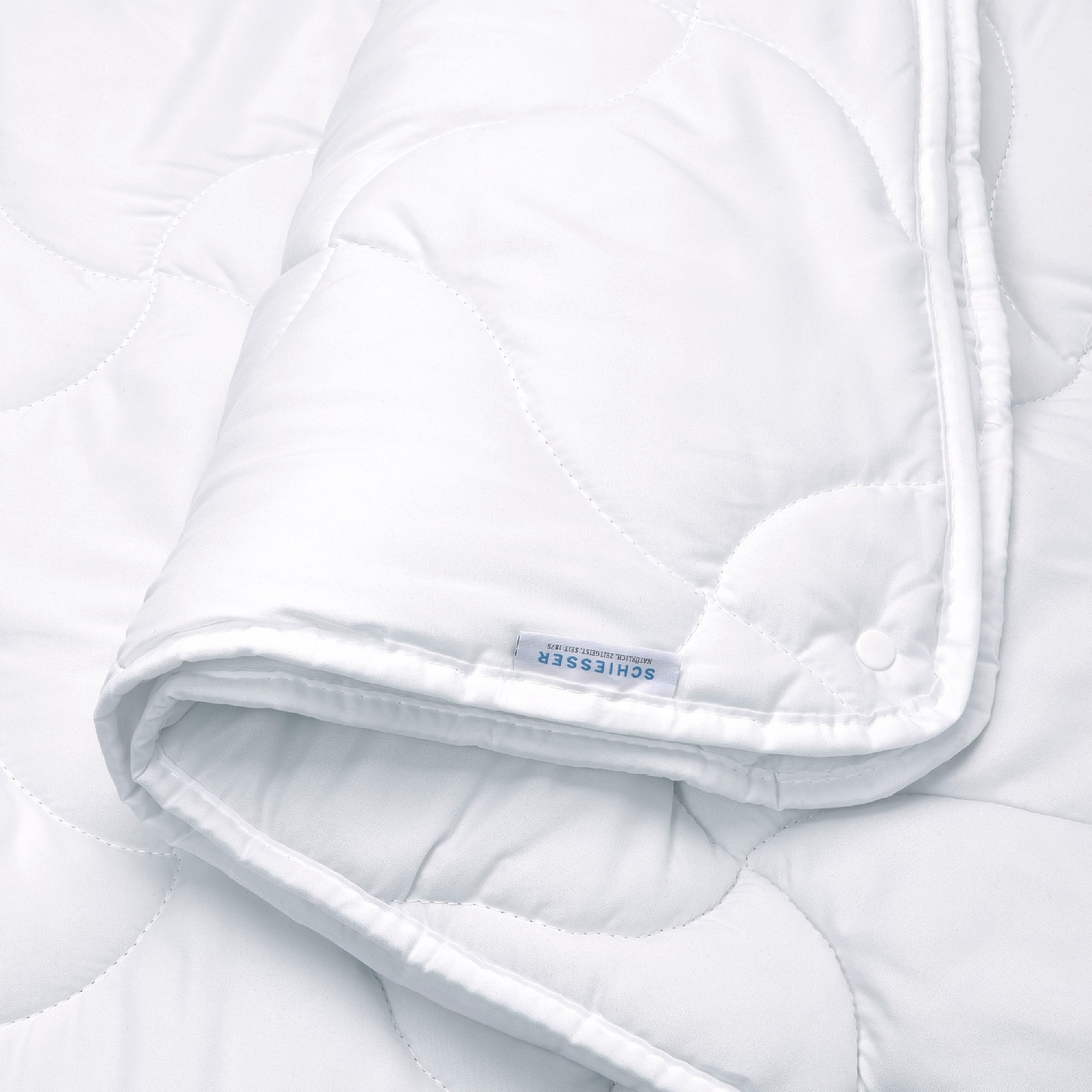 Schiesser 4-Jahreszeitenbett »Lykke - 2 zusammenknöpfbare Steppdecken für Sommer und Winter« 4-Jahreszeiten 1 Stk. tlg. STANDARD 100 by OEKO-TEX® zertifiziert