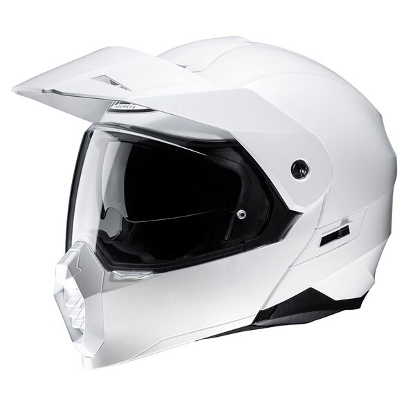 HJC - Casque C80 Uni Blanc / Brillant