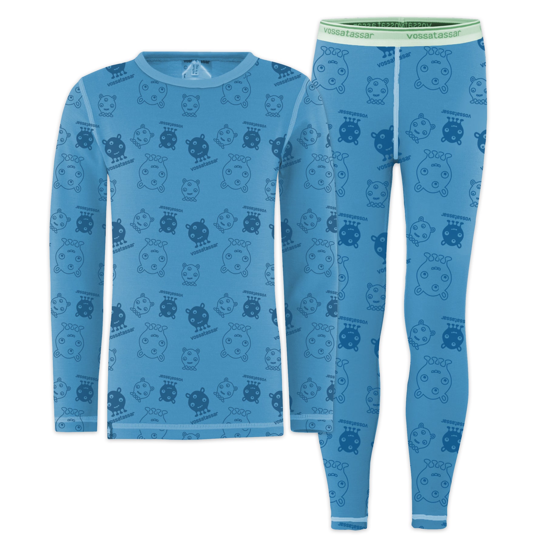Vossatassar Tass Baselayer Set<br>Herlig mykt bambussett, trøye og longs!