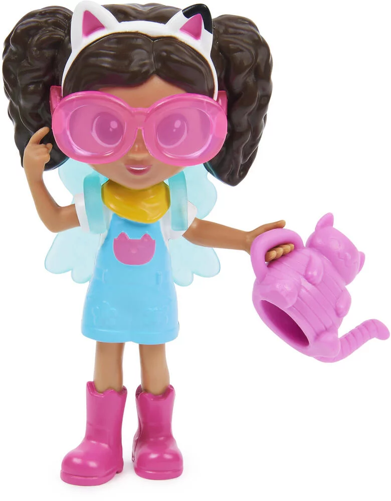 GABBY ET LA MAISON MAGIQUE - PACK 2 FIGURINES ET ACCESSOIRES JARDIN ENCHANTE
