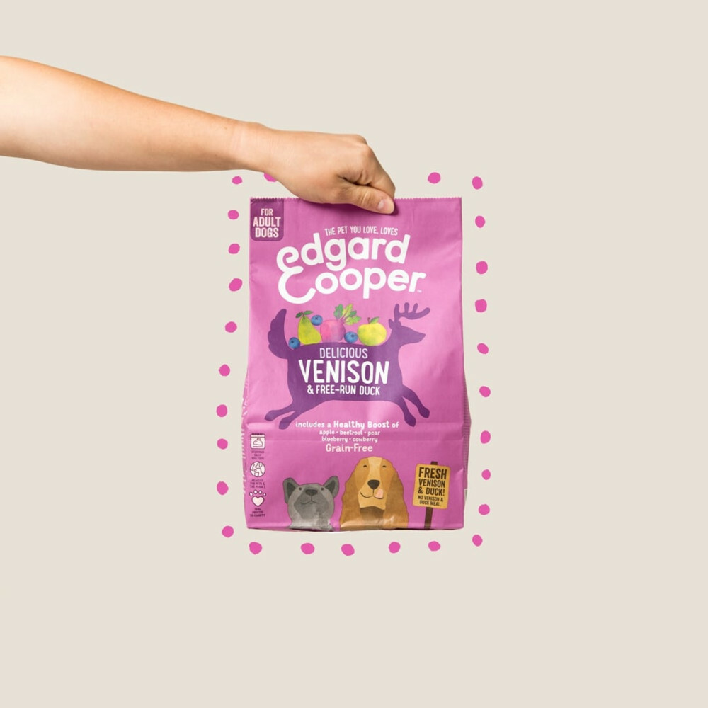 Edgard & Cooper Hondenvoer Hert - Scharreleend2,5 kg