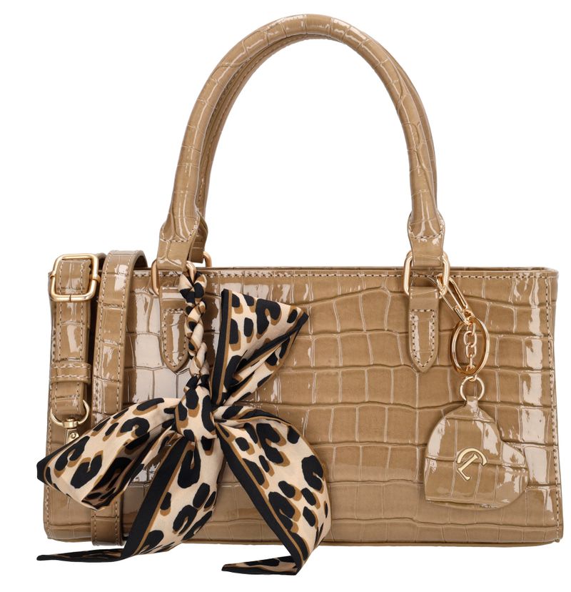 Charm Schoudertas Taupe Dames