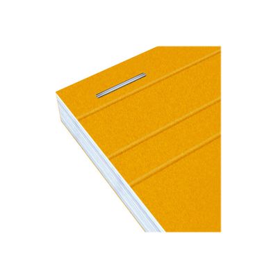 Oxford - Bloc notes - 10 x 15 cm - 160 pages - petits carreaux - 80G - orange