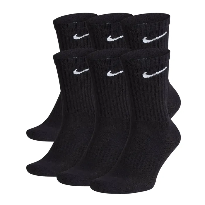 Nike Everyday Cushion Crew Socks (6-pack)