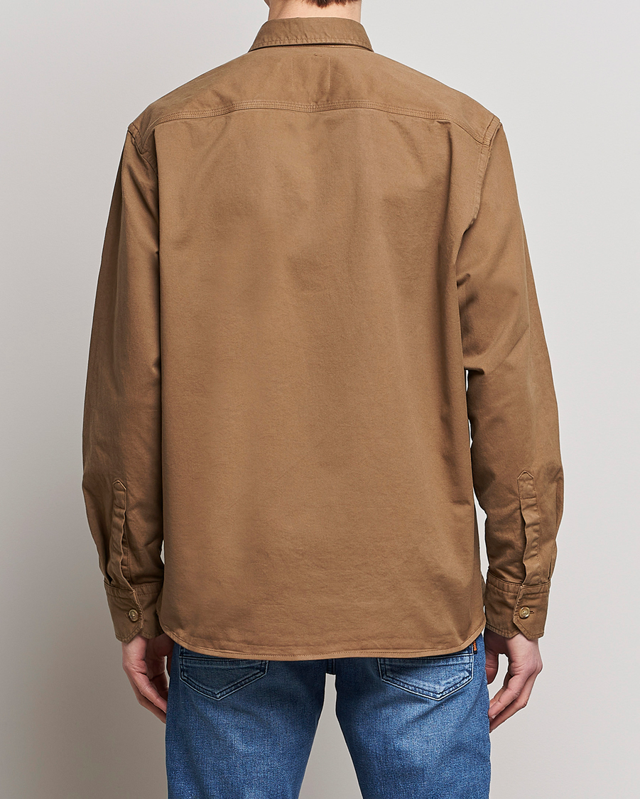 Lisel Pocket Overshirt Open Beige