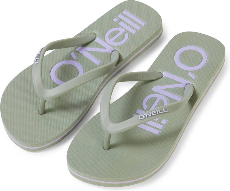 O'Neill teenslippers grijsgroen Polyethyleen 26.5