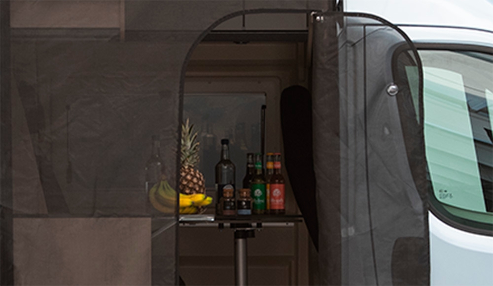 Hindermann Insektenschutzvorhang Hecktür für Mercedes-Benz Sprinter ab 2018