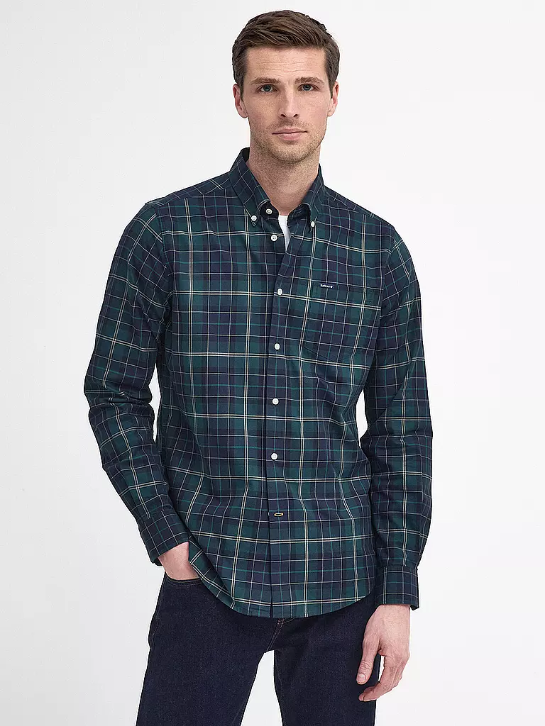 BARBOUR Hemd WETHEREM dunkelblau