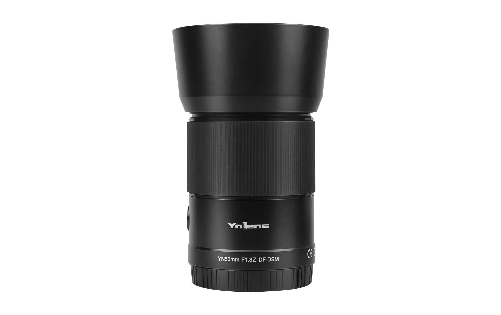 Festbrennweite YN50mm F/1.8Z DF DSM – Nikon Z<br>Kompaktes Standardobjektiv