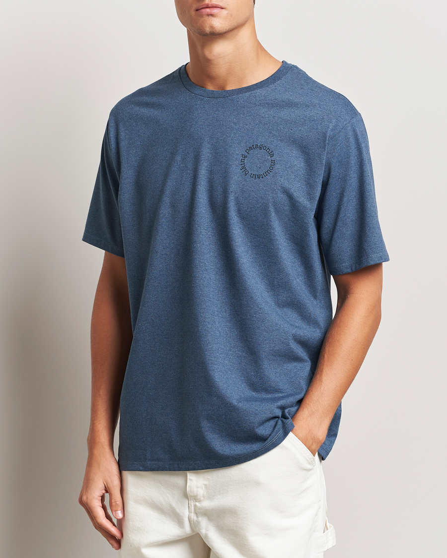 Patagonia Spoke Stencil Responsibili T-Shirt Utility Blue