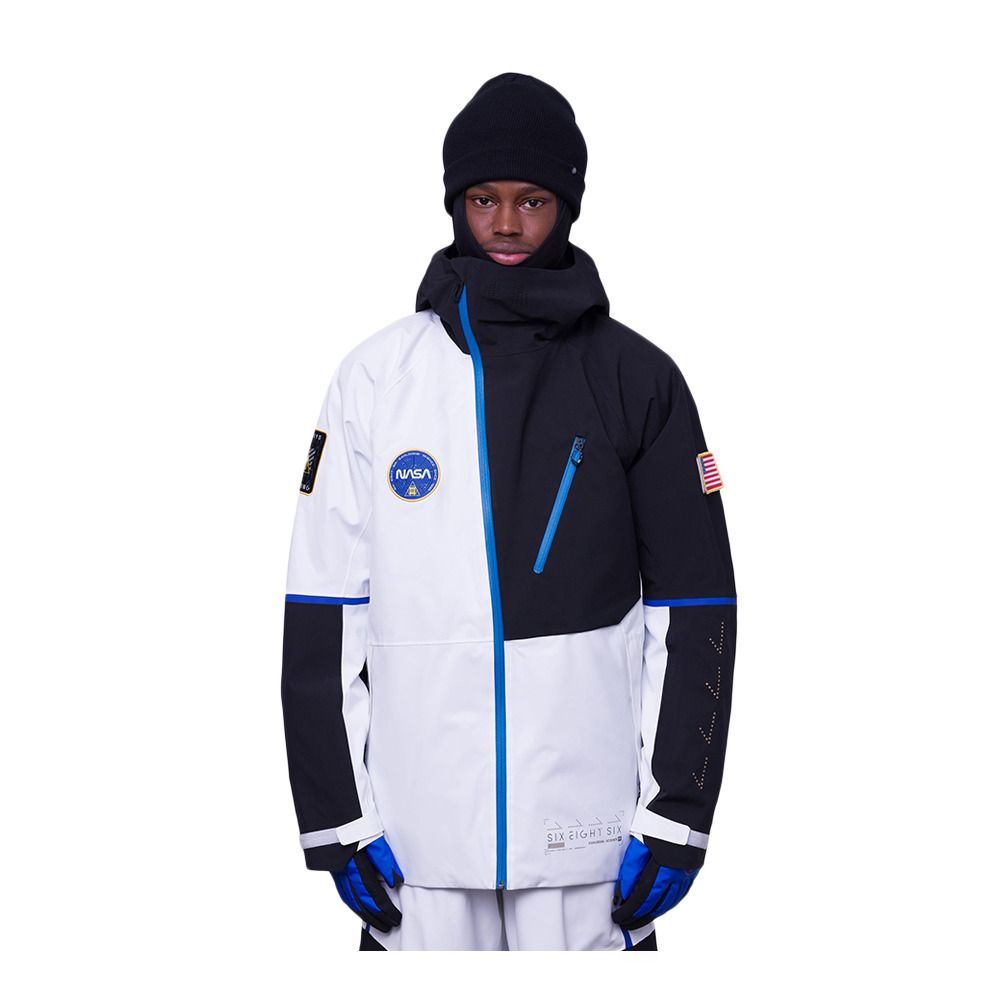 686 EXPLORATION THERMAGRPH - Veste ski Homme nasa white black