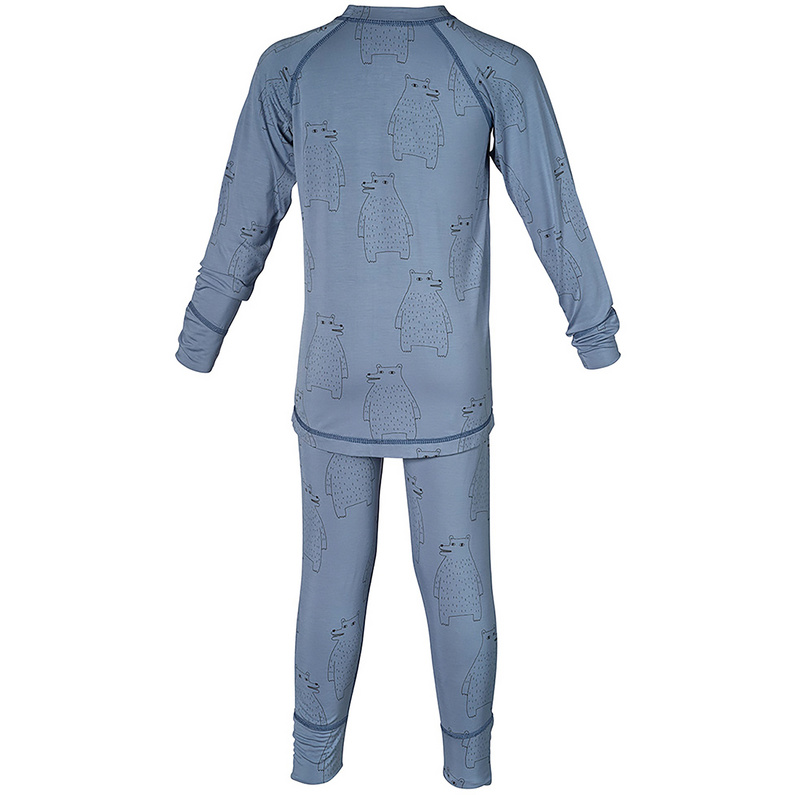 Isbjörn of Sweden Kinder Polarbear Baselayer Set