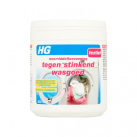 HG Wasmiddel tegen stinkend wasgoed