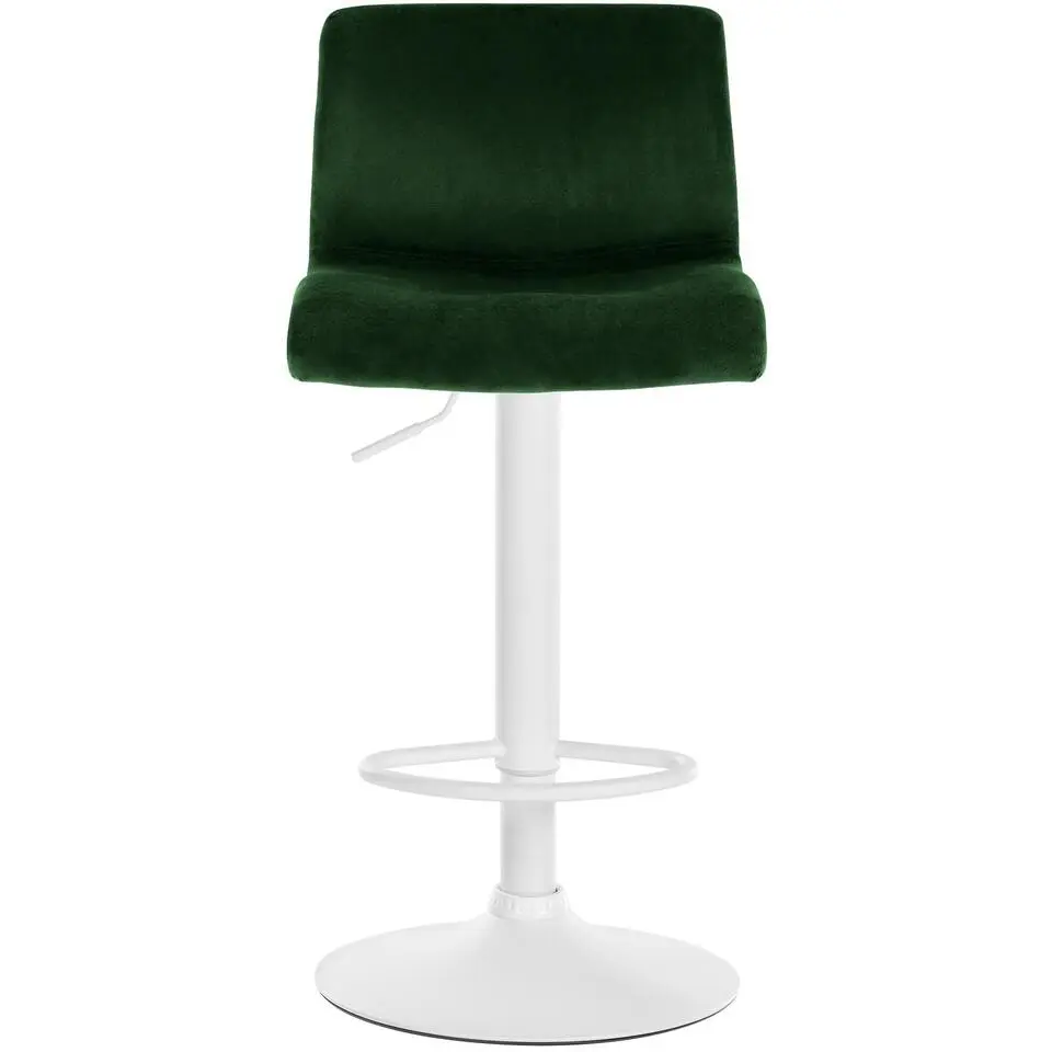 CLP Barkruk Hover Fluweel - groen