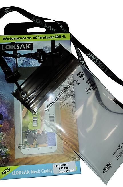 LOKSAK - POCHETTES ETANCHES + BANDOULIERE X2