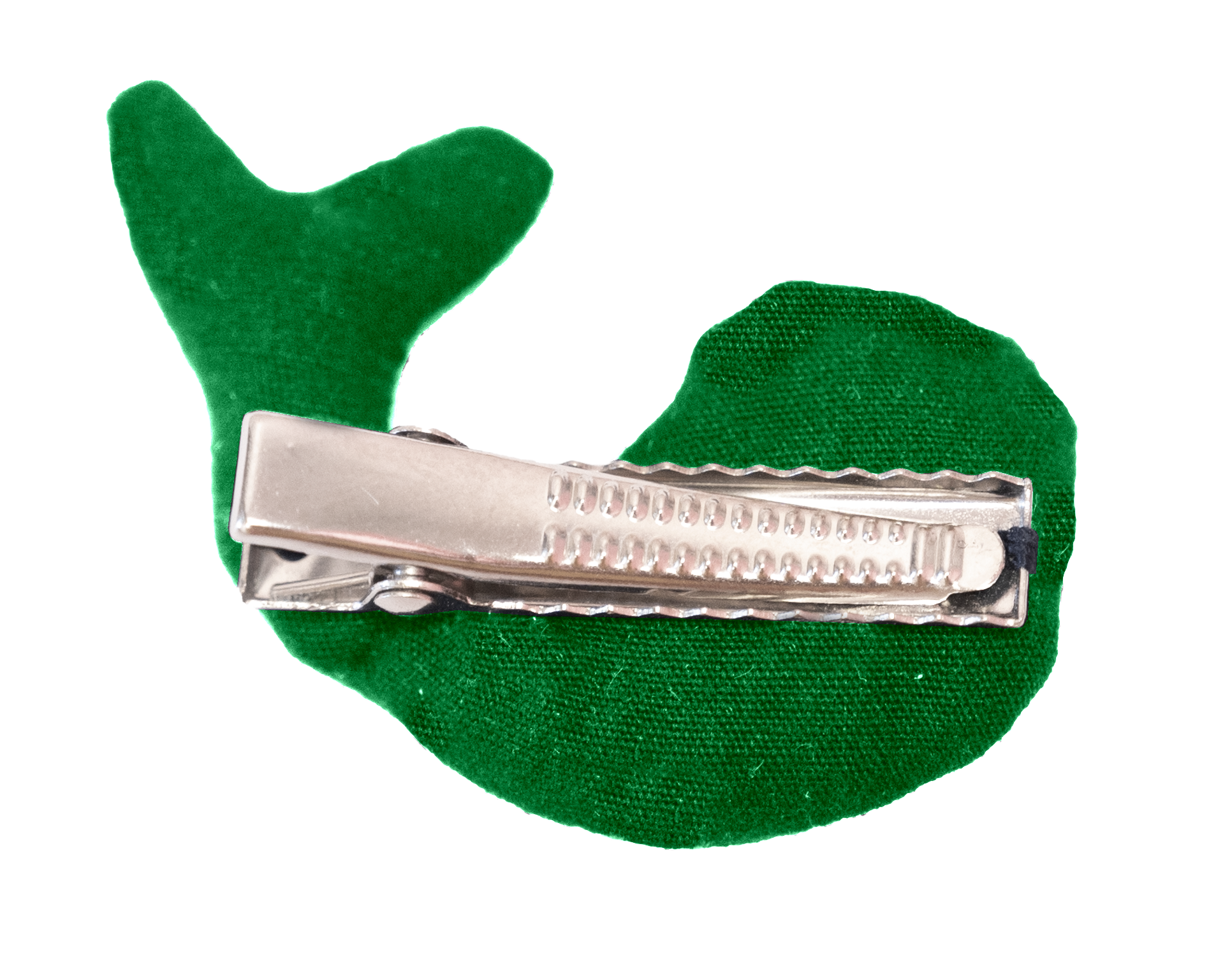 Barrette Baleine Vert Vif